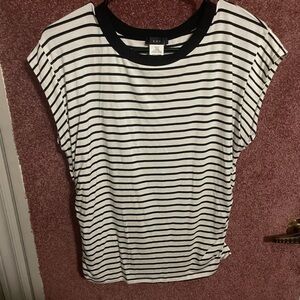 Classic Striped Women's Tee - Black and White